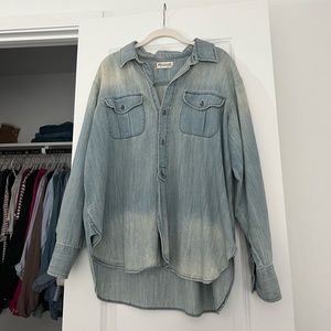 Madewell Denim Blouse